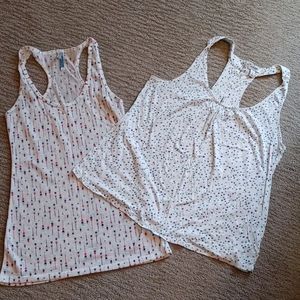 Two tank tops